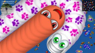🐍WORMATE ZONE.IO | Rắn Săn Mồi #406 BIGGEST SNAKE | Epic Worms Zone Best Gameplay | Wahono Chanel15
