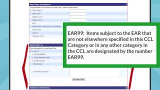 05 SNAP R Submitting Commodity Classification Requests