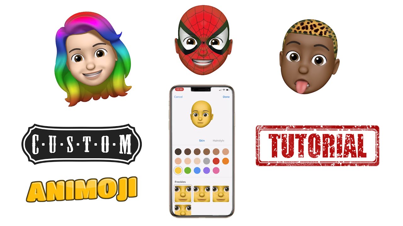 How To Make Custom Animoji Memoji Karaoke Tutorial - YouTube