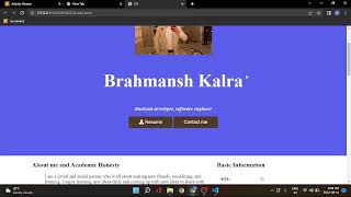 WEB222 final assignment video