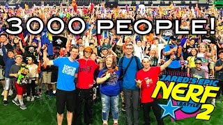 WORLD'S LARGEST NERF WAR! (Jared's Epic Nerf Battle 2) | with Coop772, PDK Films, Lord Draconical!
