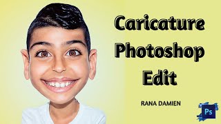 How to create Caricature in Photoshop - Speed Edit!!