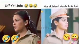 karishama Singh funny attitude video 🤣😂#maddamsir #karishma #yukti  #pushpa#attitude