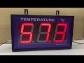 jumbo display temperature indicator deepelectronic newproduct