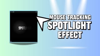 Mouse Tracking Spotlight Effect - HTML/CSS/JS #coding #css #javascript #sidocode