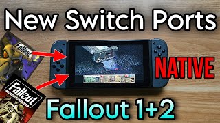 New Native Switch Ports | Fallout 1+2 ( No Emulation ) How to Install, Tips + Tricks