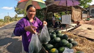 เลาะชมบรรยากาศทางหลวงชนบท 4068 ต.ท่าโพธิ์ศรี อ.เดชอุดม แวะซื้อของข้างทางจะได้อะไร