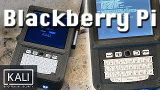 Blackberry Pi - Portable Handheld Kali Linux Hacking Computer / Cyberdeck