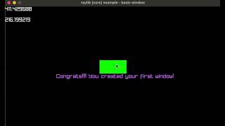 Simple Button using RayLib C++