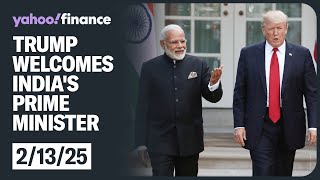 LIVE: President Trump welcome Indian Prime Minister Modi to White House