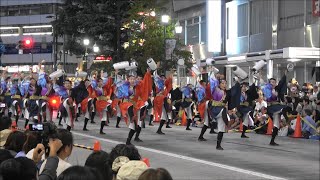 國士舞双・第25回東京よさこい前夜祭・2024年10月12日。