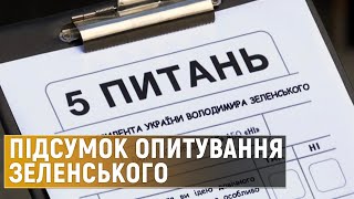 Опитування від президента: що це було і як це було