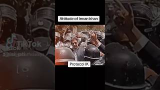 Imran Khan Protocol Video in Pakistan | Imran Khan Attitude |@ImranKhanOfficialChannel