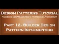 Builder Design Pattern Implementation