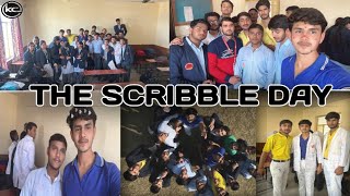 Class 12th last day of school🥹| Scribble day MC GOPICHAND INTER COLLEGE #class12farewell #viralvideo