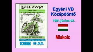 1991.06.02. Speedway continental középdöntő-Miskolc (HUN)