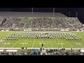 ohio university marching 110 11 13 2024 halftime vs. eastern michigan pop show