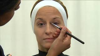 Make-up  Creating proportion oblong face/ Narrow nose /camilleri