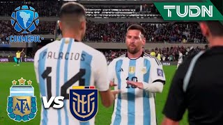 ¡Rinde a ARGENTINA! ¡OVACIÓN PARA MESSI! | Argentina 1-0 Ecuador | CONMEBOL-Eliminatoria 2023 |TUDN