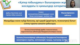 «Жасөспірімдердің суицидалды мінез құлқы» тақырыбы бойынша вебинар ҚАЗАҚ ТІЛІНДЕ -2 бөлім