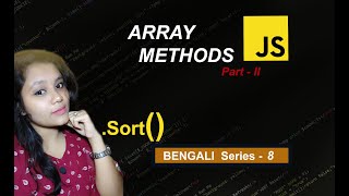 🕹Javascript Array method: sort() part-II || sorting array in javascript🖋