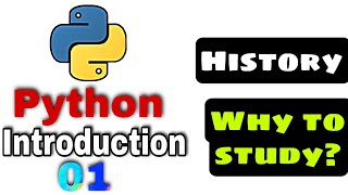 Introduction and History Why to study of python programming language #pythonprogramming