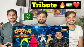 PAK REACT TO सारे Contestants ने मिलकर दिया Karisma Kapoor को Tribute | Super Dancer 4