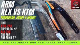 ARM KTM Local VS ARM KLX 150 Ori