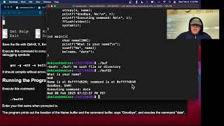 ED 201 Linux Buffer Overflow With Command Injection