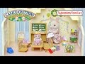 Sylvanian Families Calico Critters Forest Rainbow Nursery Baby Set Unboxing