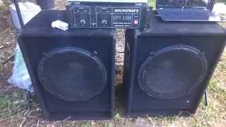 beyma speakers + rcf l18p300 subwoofers