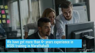 Best MSBI training institute in Marathahalli