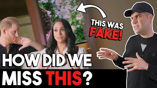 They FAKED a Scene! Body Language Analyst REACTS to "Harry & Meghan" on Netflix. Part 3.