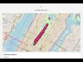 A* (A-Star) Pathfinding Algorithm Visualization on a Real Map