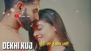 Akhaan Naal Gallan Hoyi Jaan De || Lyrics Video || Punjabi Hit Songs ||