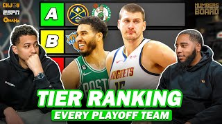 Tier ranking every playoff team | Numbers on the Board