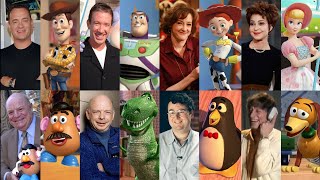 Toy Story 1-3 | Voice Actors | Behind the Scenes | Side By Side Comparison
