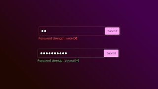 How To Make Password Strength Indicator Using HTML CSS And JavaScript