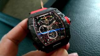 【地表最輕最硬 石墨烯】Richard Mille RM 50-03 McLaren F1超輕陀飛輪雙追針計時碼錶