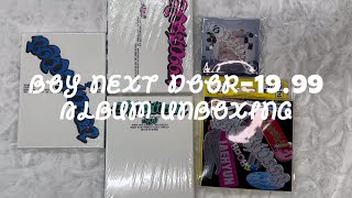 [UNBOXING + GIVEAWAY] BOY NEXT DOOR- [19.99] ALBUM UNBOXING