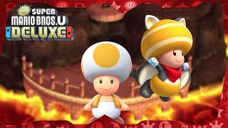 New Super Mario Bros. U Deluxe ᴴᴰ | World 8 (All Star Coins) Solo Toad