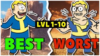 Fallout 4 - Best And Worst Perk At Every Level