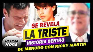 🚨SE destapa la triste HISTORIA de Ricky martin cUANDO eSTABA EN MENUDO Y 𝗙𝗶𝗹𝘁𝗿𝗮𝗻 el culpable  🔥😱