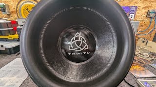 Dirt to Demos subwoofers... Trinity Audio 18\