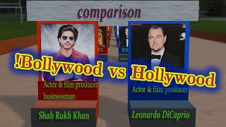 Shah Rukh Khan and Leonardo DiCaprio's Lives Unveiled | Bollywood vs Hollywood 🎬