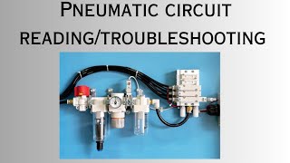 Pneumatic circuit reading/troubleshooting#machines #skills