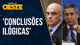 Moraes mantém prisão de Braga Netto por suposto plano de golpe