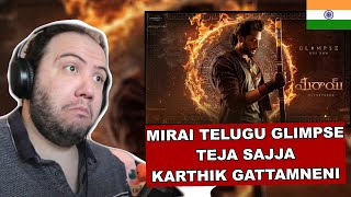 Mirai Telugu Glimpse Reaction | Teja Sajja | Karthik Gattamneni | Producer Reacts తెలుగు 🇮🇳
