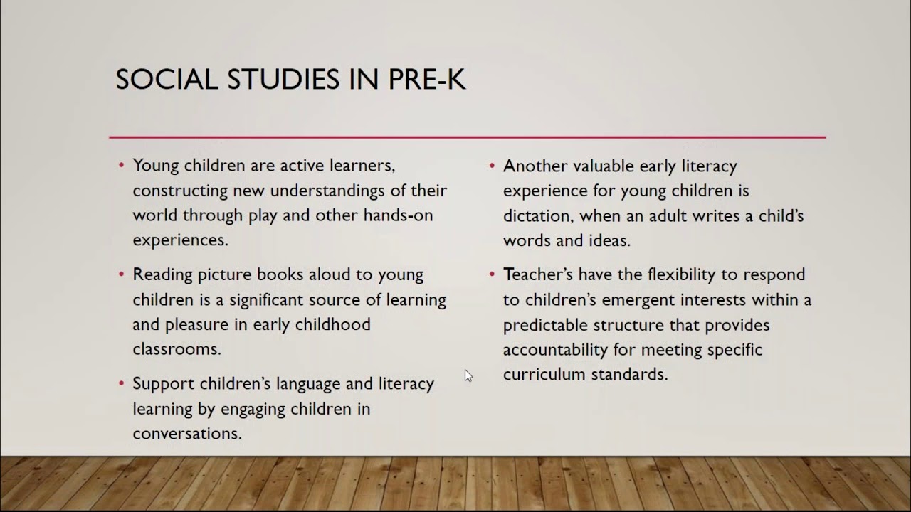 Making Social Studies Concepts Tangible For Pre-K Students (5/14/20 ...