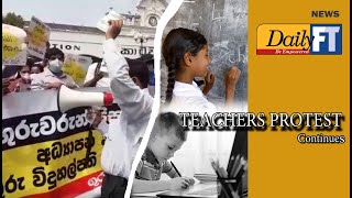 Teachers protest continues